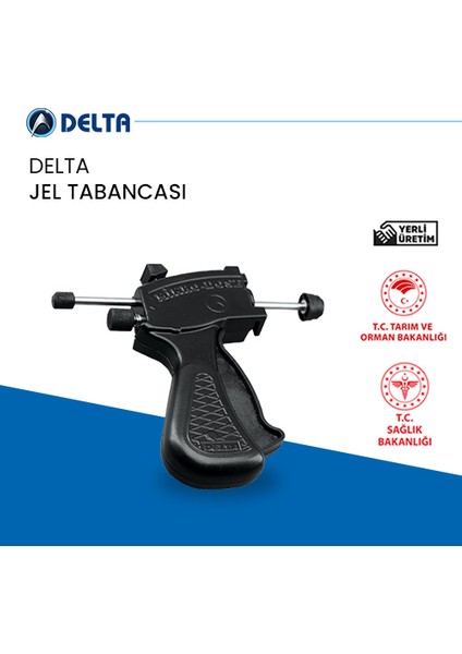 Metal ALÜMİNYUM Alaşımlı Mikron Ayarlı Hamamböceği Jel Tabancası Bayer 35 gr Fibrokill Jel Hediyeli