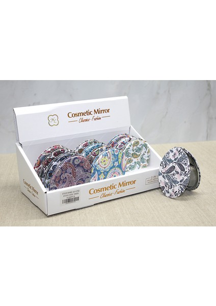 Taşlı El Aynası Oval Ince 2