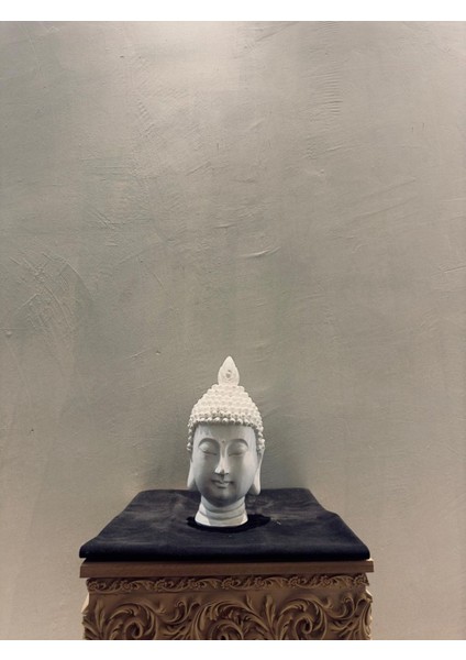 Buda Heykeli Baş Büstü 30×15 cm | Meditasyon & Zen Polyester Heykel | Spiritüel Dekoratif Obje | Ev & Ofis Uyum & Huzur Dekoru fiyatları