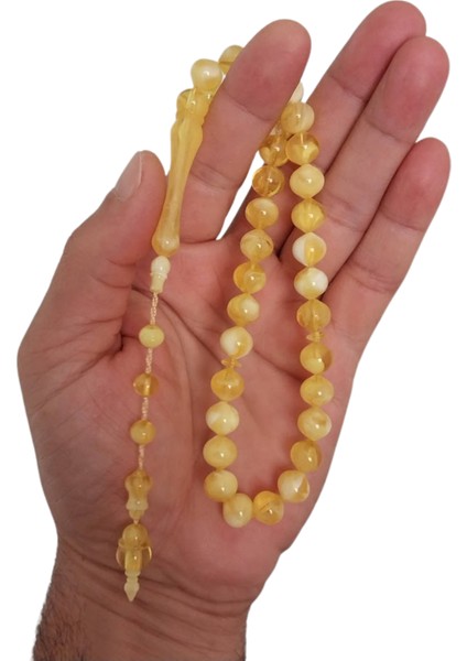 Kehribar Renk Tesbih,Hediye Kutulu Sistemli Model Püskül Tespih fiyatları