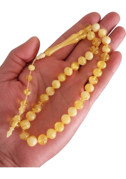 Kehribar Renk Tesbih,Hediye Kutulu Sistemli Model Püskül Tespih fırsatları