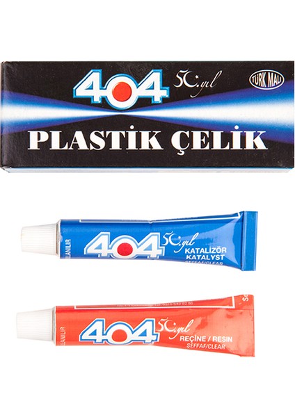 404 Plastik Çelik Kuvvetli Yapıştırıcı 16GR