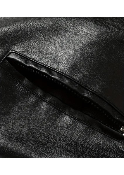 Kolej Tarzı Hakiki Kuzu Derisi; Yakası ,bel Kısmı, Bilekleri Ribanalı, Spor Ceket indirimleri