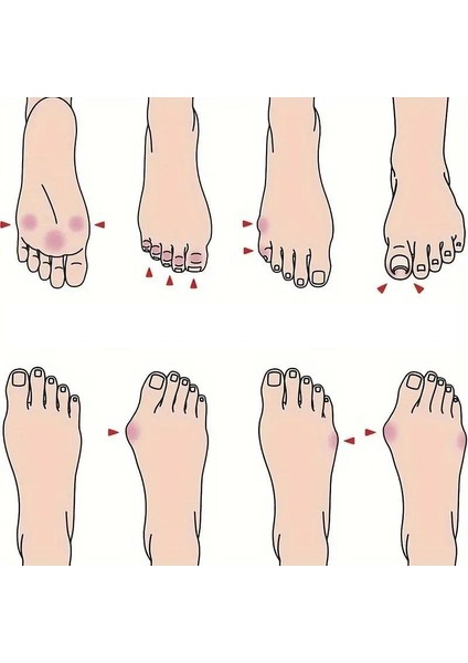 2 Çift Ten Rengi Parmak Gömleği Tüm Parmakları Kapatan Silikon Parmak Koruyucu modelleri