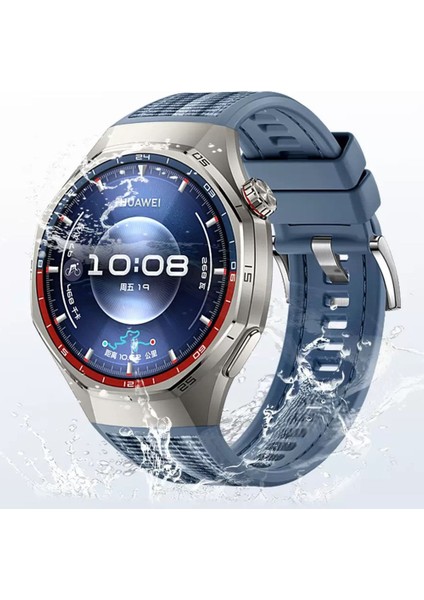 Huawei Gt6 Pro Uyumlu Kumaşlı Dikiş Detaylı Silikon Spor Kordon – Nefes Alabilir Esnek Premium Band fiyatları