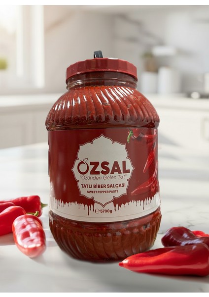 Tatlı Biber Salçası 5700 Gram