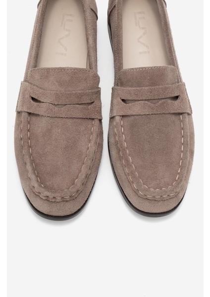 Valıa Vizon Süet Hakiki Deri Kadın Loafer Ayakkabı fiyatları