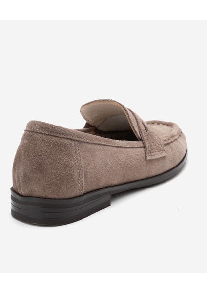 Valıa Vizon Süet Hakiki Deri Kadın Loafer Ayakkabı indirimleri