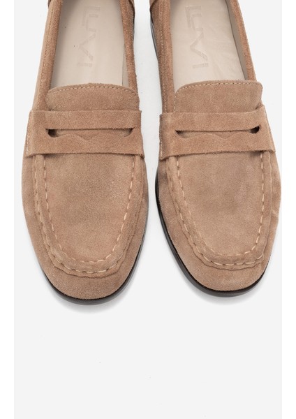 Valıa Toprak Süet Hakiki Deri Kadın Loafer Ayakkabı fiyatları