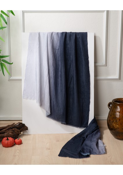 Kadın Bambu Kraş Degrade Eşarp Şal Modeli