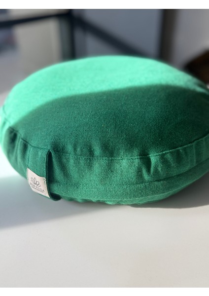 Zafu Meditasyon Minderi – Karabuğday Dolgulu, Rahat ve Destekleyici Yoga Minderi