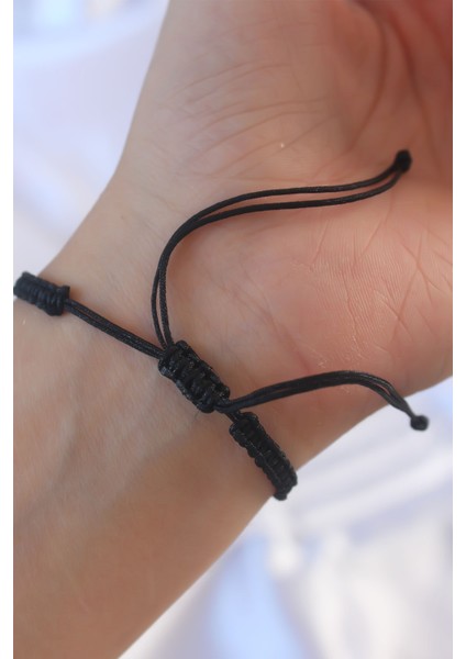 Gümüş Renk Zirkon Taşlı Taç Figür Makrome Bileklik - TJ-BB6215 fiyatları