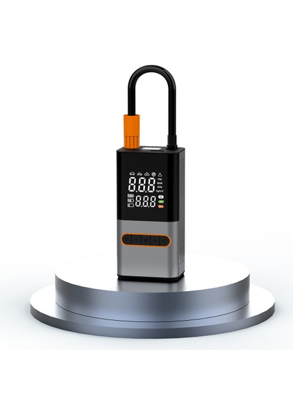 4000 Mah Şarjlı Taşınabilir Araba Lastik Hava Top Şişirme Pompası – LED Işıklı Dijital Hava Kompresörü fırsatları