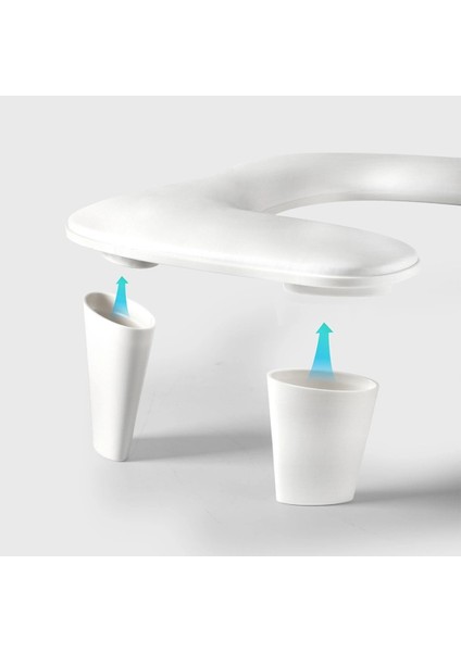 Oval U Tipi Ergonomik Manikür Sehpası Lila Manikür Kol Desteği U1L fırsatları