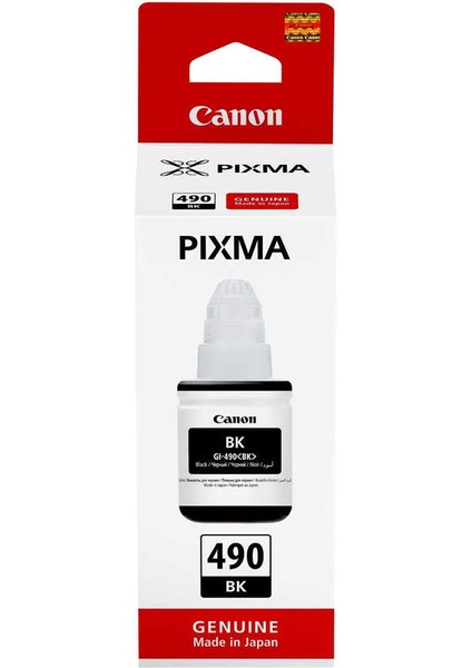GI-490BK Black Siyah Şişe Mürekkep G1411-2411-3411-4411