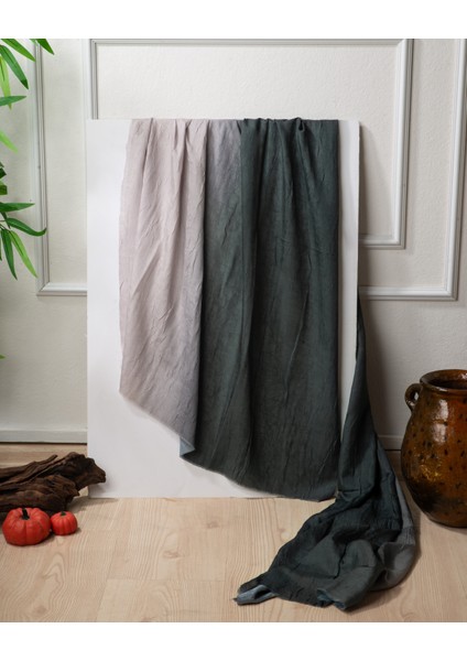 Kadın Bambu Kraş Degrade Eşarp Şal Modeli