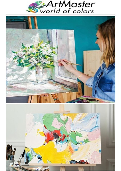 Kare Tuval 30X30 Astarlı Mini Resim Tuvali 4 Adet Tuvali 30*30 Tual Akrilik Boya Yağlı Boya Için Idealdir indirimleri