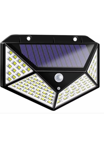 Solar Hareket Sensörlü Duvar Lambası 100 LED MZ-303 fiyatları