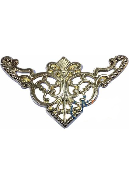 Dekoratif Köşe Süsü, Köşelik - Büyük, 31X55MM, Sarı, 1 Adet