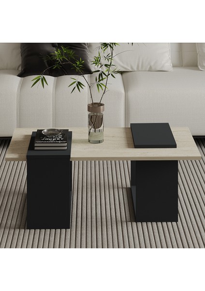 Matris Modern Orta Sehpa – Geometrik Tasarım ve Şık Detaylar fiyatları