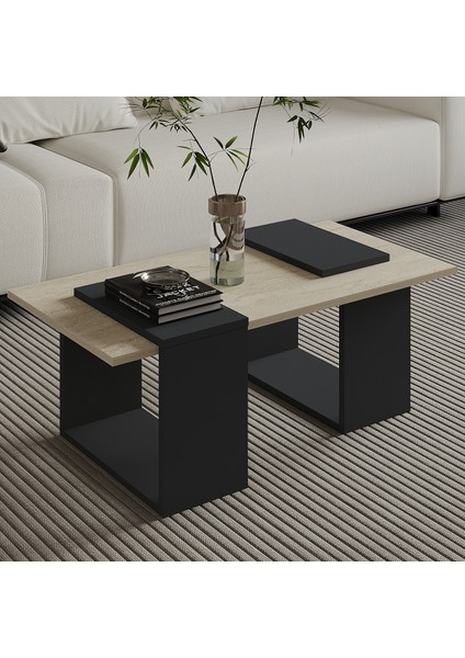 Matris Modern Orta Sehpa – Geometrik Tasarım ve Şık Detaylar modelleri