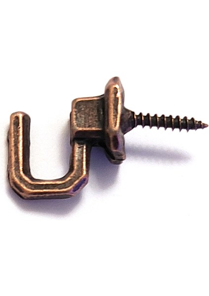 Vidalı Kanca, Askı Küçük - 15X23MM, Eskitme - 100 Adet fiyatları