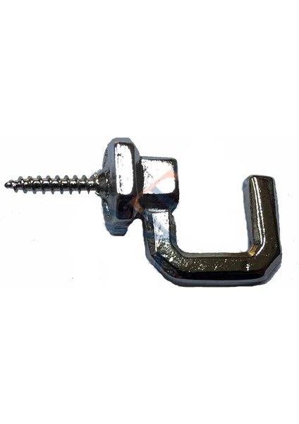 Vidalı Kanca, Askı Büyük - 15X23MM, Nikel - 1 Adet fiyatları