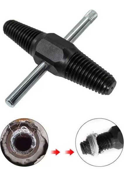 Çift Taraflı Ters Kılavuz Hasarlı Cıvata Vida Boru Çıkarıcı fiyatları