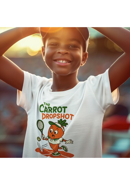 The Carrot Dropshot Pro – Çocuk Tenis Tişörtü