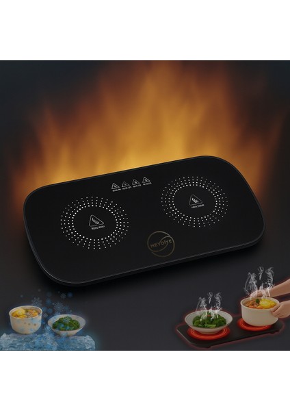 Küşhane Yemek Isı Muhafazası - Sıcağa Dayanıklı Leke Tutmaz Cam Yüzey