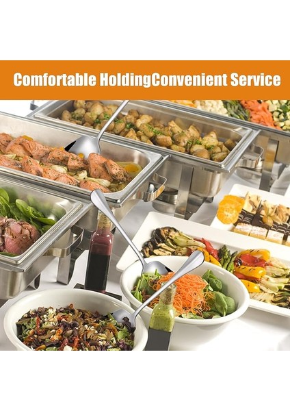 1 Adet Paslanmaz Çelik Servis Sunum Kaşığı fiyatları