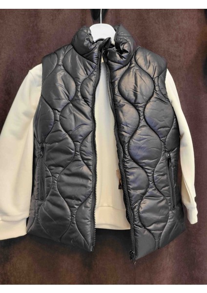 Kız Çocuk Kapitone Yelek