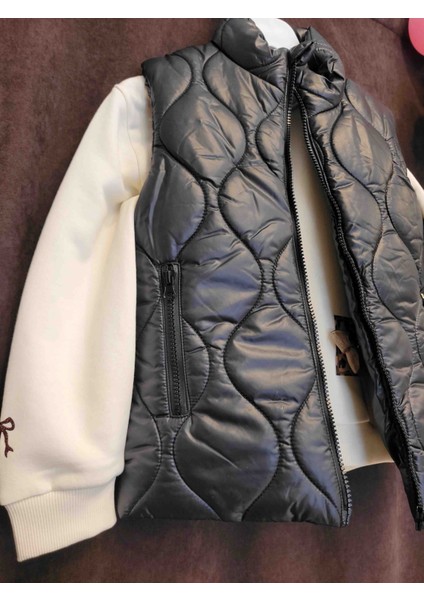 Kız Çocuk Kapitone Yelek modelleri