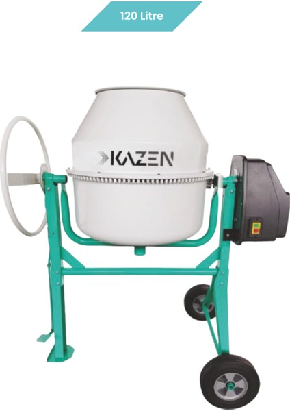 120 Litre - Xs Betoniyer Beton Mikser Beton Harç Yem Tohum Karma Makinesi fiyatları