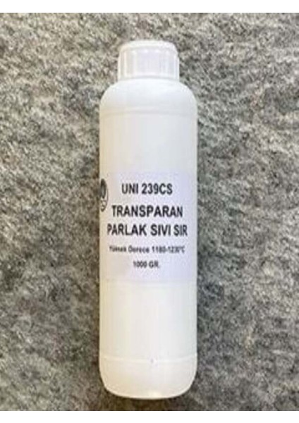 Unı 239FS Yüksek Derece Transparan Parlak Seramik Sır