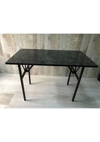 Bahçe Balkon Çayseti Masası, Orta Sehpa, Yemek Masası, Mutfak Masası, Sehpa, Masa Ceviz - 90 x 60 cm fiyatları