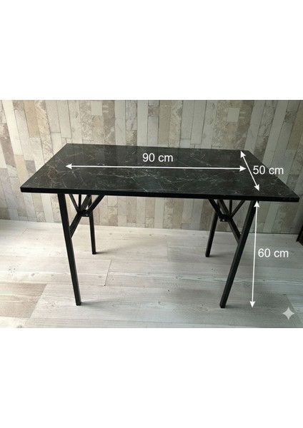 Bahçe Balkon Çayseti Masası, Orta Sehpa, Yemek Masası, Mutfak Masası, Sehpa, Masa Ceviz - 90 x 60 cm modelleri
