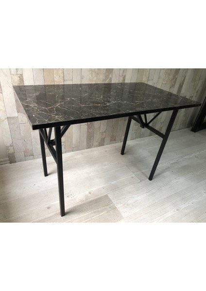 Bahçe Balkon Çayseti Masası, Orta Sehpa, Yemek Masası, Mutfak Masası, Sehpa, Masa Ceviz - 90 x 60 cm fırsatları