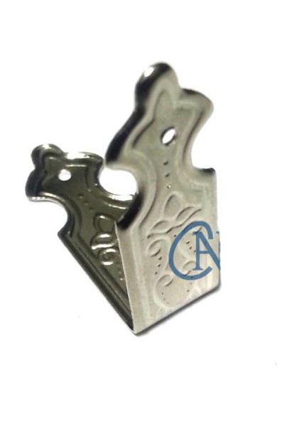 Dekoratif Sandık, Kutu Kenarı, 11x32mm, Nikel, 100 Adet