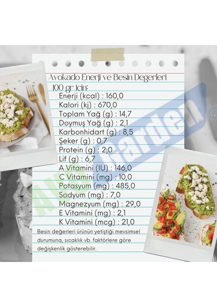 Taze Bebek (Baby) Çekirdeksiz Avokado - 1 kg fırsatları