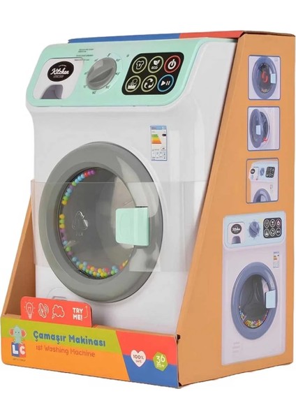 Dokunmatik Ekranlı ve Sesli Oyuncak Çamaşır Makinesi modelleri