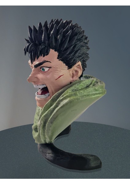 3D Guts Berserk Aksiyon Figür Biblo Büst-Anime Manga Figür-Fanart modelleri