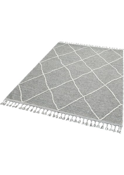 Lion 02 Grey Hasır Dokulu Bukle Dokumasıyla Hav Toz Vermez Modern Makine Halısı modelleri