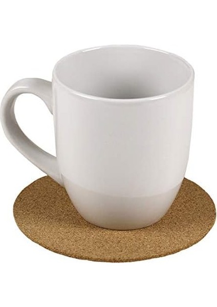 Mantar Bardak Altlıkları - 15,24 cm Yuvarlak (24'lü Paket) fiyatları