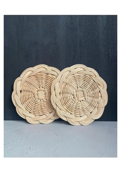 Rattan Yuvarlak Bardak Altlığı (1, Natural) fiyatları
