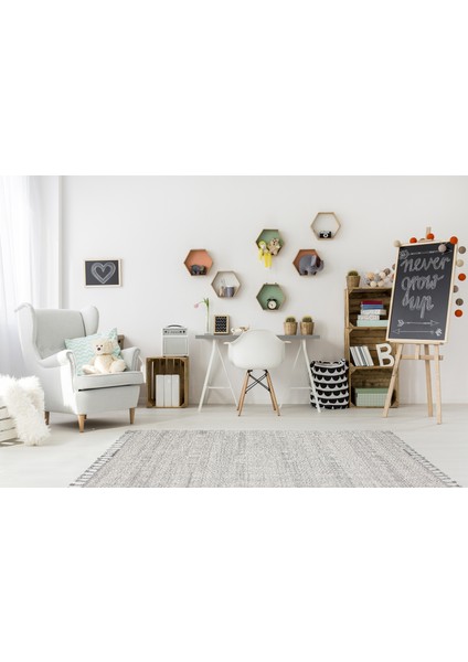 Lion 01 Grey Hasır Dokulu Bukle Dokumasıyla Hav Toz Vermez Modern Makine Halısı indirimleri