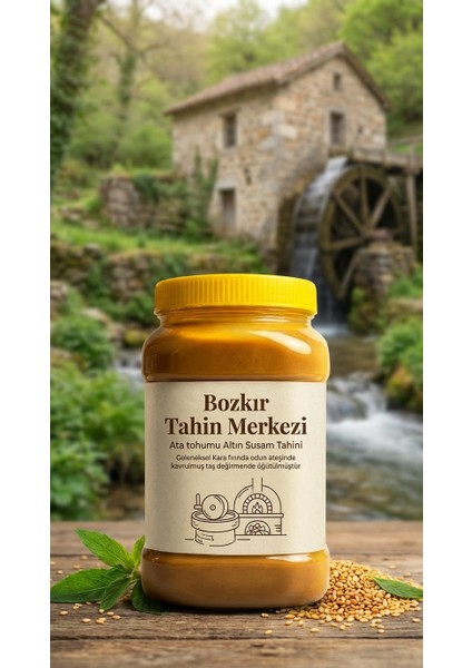 Yerli Ata Tohumu Altın Susam Taş Değirmen Doğal Tahini (kavrulmuş) net: 930 gr (gluten içermez& vegan) modelleri