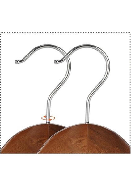 Ahşap Askı Kalın Omuzlu Takım Elbise Ceket Askısı 5 Adet Kaymaz Pantolon Çubuğu modelleri