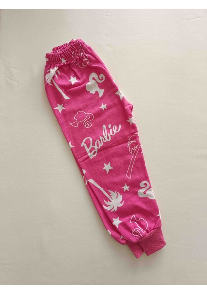 Pembe Yıldız Ağaç Desenli Uzun Kollu Kız Çocuk Pijaması fiyatları