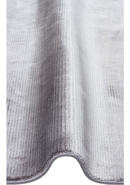 Loft 01 Antrasit Düz Sade Modern Tasarımlı, Yüksek Kalite Sık Dokuma Viskon salon halısı modelleri